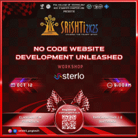 No Code app Development Unleashed - Srishti 2k25